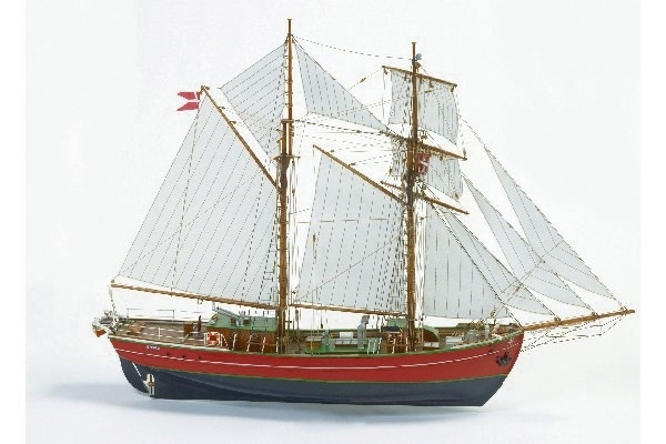 1:50 Lilla Dan - Skrog i tre i gruppen SPORT, FRITID & HOBBY / Hobby / Tre modeller / Skip hos TP E-commerce Nordic AB (A05415)