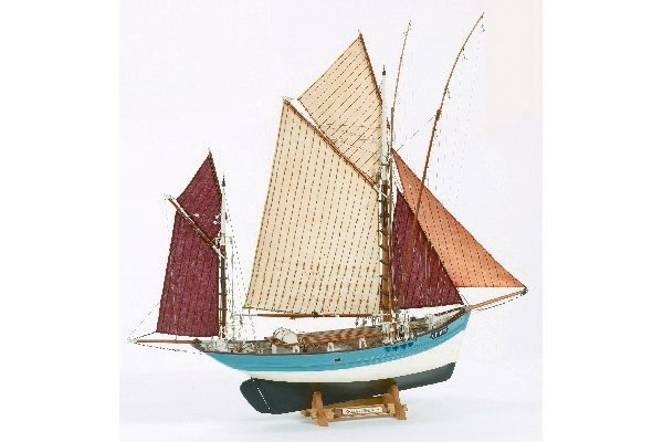 1:50 Marie Jeanne - Skrog i tre i gruppen SPORT, FRITID & HOBBY / Hobby / Tre modeller / Skip hos TP E-commerce Nordic AB (A05416)