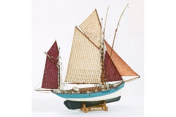 1:50 Marie Jeanne -Wooden hull i gruppen SPORT, FRITID & HOBBY / Hobby / Tre modeller / Skip hos TP E-commerce Nordic AB (A05416)