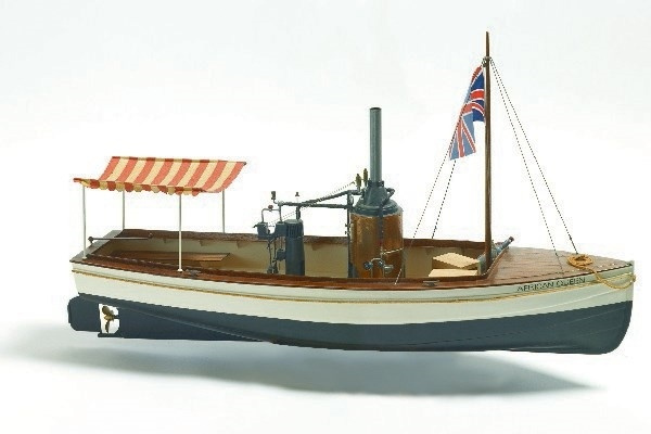 1:12 African Queen - Skrog i plast i gruppen SPORT, FRITID & HOBBY / Hobby / Tre modeller / Skip hos TP E-commerce Nordic AB (A05418)