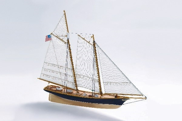 1:72 America - Skrog i tre i gruppen SPORT, FRITID & HOBBY / Hobby / Tre modeller / Skip hos TP E-commerce Nordic AB (A05426)