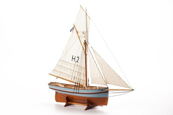 1:50 HENRIETTE MARIE - Skrog i tre i gruppen SPORT, FRITID & HOBBY / Hobby / Tre modeller / Skip hos TP E-commerce Nordic AB (A05439)