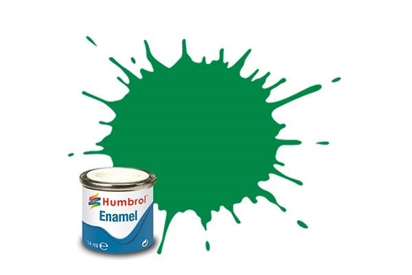 Paint enamel gloss 14 ml emerald i gruppen SPORT, FRITID & HOBBY / Hobby / Hobbyfarger / Humbrol / Oljebasert hos TP E-commerce Nordic AB (A05494)