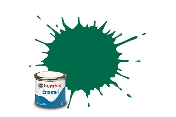 Paint enamel matt 14 ml dark green i gruppen SPORT, FRITID & HOBBY / Hobby / Hobbyfarger / Humbrol / Oljebasert hos TP E-commerce Nordic AB (A05517)