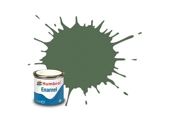 Paint enamel matt 14 ml army green i gruppen SPORT, FRITID & HOBBY / Hobby / Hobbyfarger / Humbrol / Oljebasert hos TP E-commerce Nordic AB (A05575)