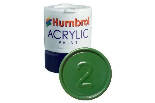 Akrylmaling Emerald 14ml - Gloss - erstattet i gruppen SPORT, FRITID & HOBBY / Hobby / Hobbyfarger / Humbrol / Vannbasert hos TP E-commerce Nordic AB (A05638)
