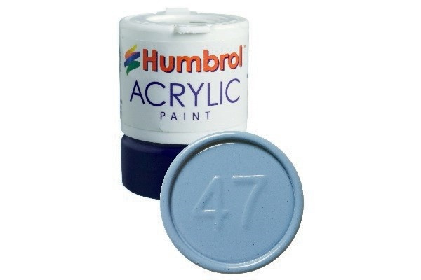 Akrylmaling Sea Blue 12ml - Blank - erstatning i gruppen SPORT, FRITID & HOBBY / Hobby / Hobbyfarger / Humbrol / Vannbasert hos TP E-commerce Nordic AB (A05645)