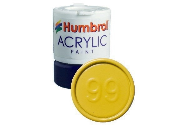 Acrylic maling Lemon 14ml - Mat i gruppen SPORT, FRITID & HOBBY / Hobby / Hobbyfarger / Humbrol / Vannbasert hos TP E-commerce Nordic AB (A05653)