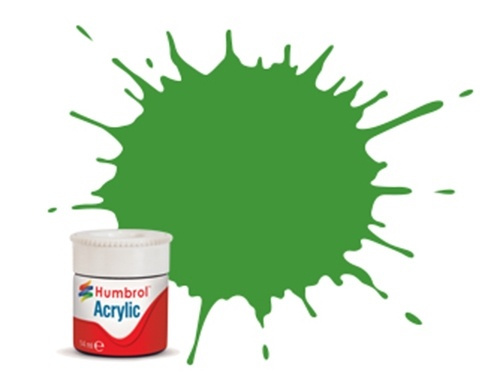 Akrylmaling Rail Colours Apple Green i gruppen SPORT, FRITID & HOBBY / Hobby / Hobbyfarger / Humbrol / Vannbasert hos TP E-commerce Nordic AB (A05695)
