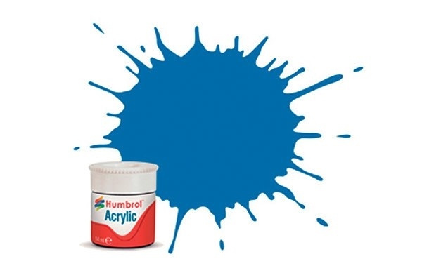 Akrylmaling baltic blue 14ml - Metall-erstattere i gruppen SPORT, FRITID & HOBBY / Hobby / Hobbyfarger / Humbrol / Vannbasert hos TP E-commerce Nordic AB (A05734)