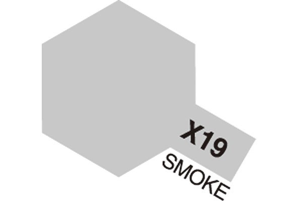 Akryl Mini X-19 Røyk i gruppen SPORT, FRITID & HOBBY / Hobby / Hobbyfarger / Tamiya / Vannbasert hos TP E-commerce Nordic AB (A05795)