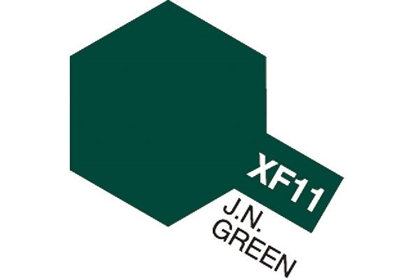 Akryl Mini XF-11 J. N. Green i gruppen SPORT, FRITID & HOBBY / Hobby / Hobbyfarger / Tamiya / Vannbasert hos TP E-commerce Nordic AB (A05820)