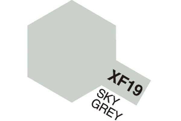 Akryl Mini XF-19 Himmelgrå i gruppen SPORT, FRITID & HOBBY / Hobby / Hobbyfarger / Tamiya / Vannbasert hos TP E-commerce Nordic AB (A05828)