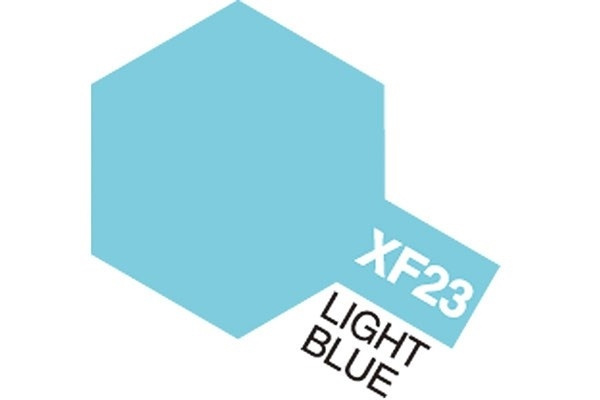 Acrylic Mini XF-23 Light Blue i gruppen SPORT, FRITID & HOBBY / Hobby / Hobbyfarger / Tamiya / Vannbasert hos TP E-commerce Nordic AB (A05832)