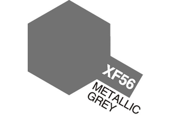 Akryl Mini XF-56 Metallisk grå i gruppen SPORT, FRITID & HOBBY / Hobby / Hobbyfarger / Tamiya / Vannbasert hos TP E-commerce Nordic AB (A05845)