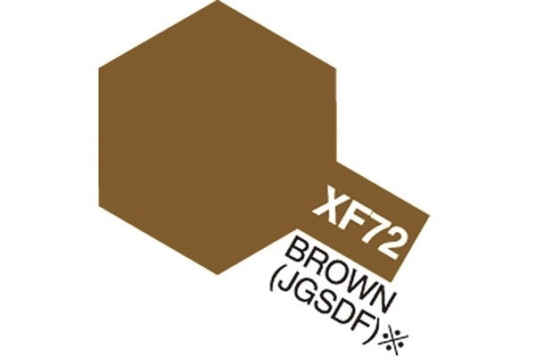 Acrylic Mini XF-72 Brown/JGSDF i gruppen SPORT, FRITID & HOBBY / Hobby / Hobbyfarger / Tamiya / Vannbasert hos TP E-commerce Nordic AB (A05861)