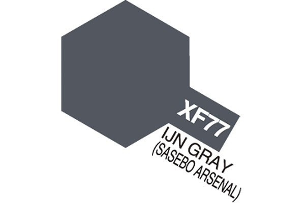 Acrylic Mini XF-77 IJN Gray Sasebo i gruppen SPORT, FRITID & HOBBY / Hobby / Hobbyfarger / Tamiya / Vannbasert hos TP E-commerce Nordic AB (A05866)