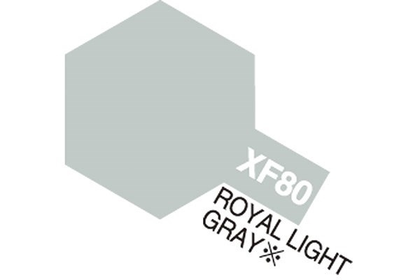 Acrylic Mini XF-80 Royal Gray i gruppen SPORT, FRITID & HOBBY / Hobby / Hobbyfarger / Tamiya / Vannbasert hos TP E-commerce Nordic AB (A05869)