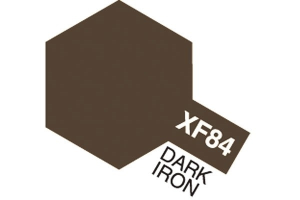 Acrylic Mini XF-84 Dark Iron i gruppen SPORT, FRITID & HOBBY / Hobby / Hobbyfarger / Tamiya / Vannbasert hos TP E-commerce Nordic AB (A05873)