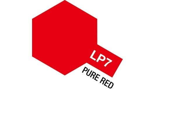 Tamiya Lacquer Paint LP-7 Pure Red i gruppen SPORT, FRITID & HOBBY / Hobby / Hobbyfarger / Tamiya / Lakkbasert hos TP E-commerce Nordic AB (A05883)