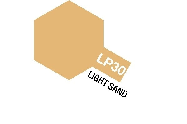 Tamiya lakkmaling LP-30 Light Sand i gruppen SPORT, FRITID & HOBBY / Hobby / Hobbyfarger / Tamiya / Lakkbasert hos TP E-commerce Nordic AB (A05906)