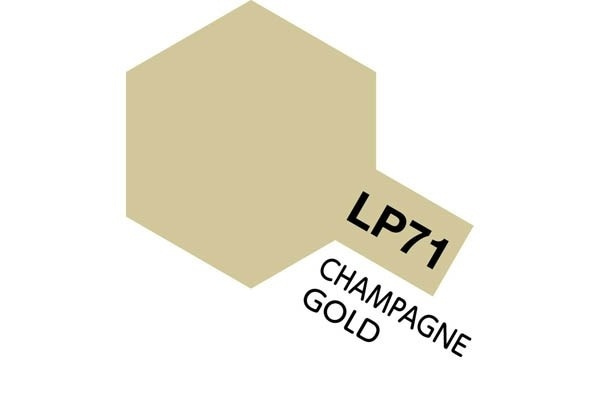 Tamiya Lacquer Paint LP-71 Champagne Gold i gruppen SPORT, FRITID & HOBBY / Hobby / Hobbyfarger / Tamiya / Lakkbasert hos TP E-commerce Nordic AB (A05951)