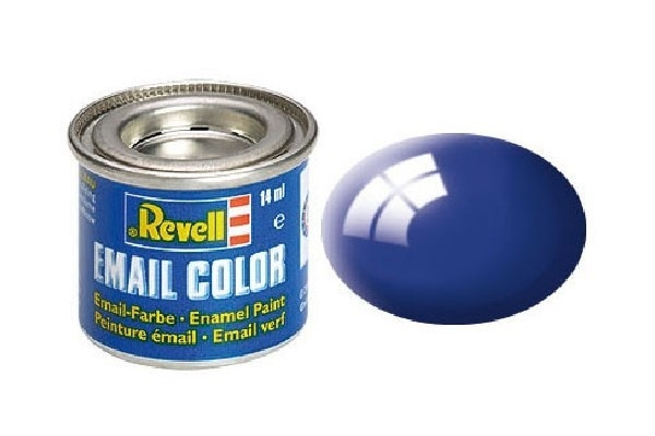 Revell ultramarine-blue gloss, 14ml i gruppen SPORT, FRITID & HOBBY / Hobby / Hobbyfarger / Revell / Oljebasert hos TP E-commerce Nordic AB (A05990)