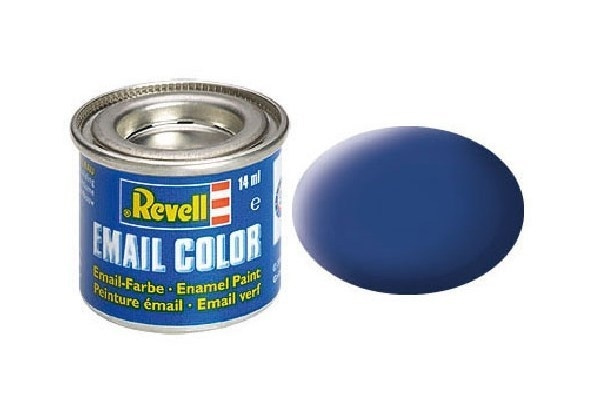 Revell blue mat, 14ml i gruppen SPORT, FRITID & HOBBY / Hobby / Hobbyfarger / Revell / Oljebasert hos TP E-commerce Nordic AB (A05994)