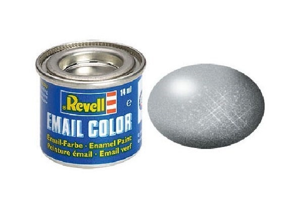 Revell sølv metallic, 14 ml i gruppen SPORT, FRITID & HOBBY / Hobby / Hobbyfarger / Revell / Oljebasert hos TP E-commerce Nordic AB (A06019)