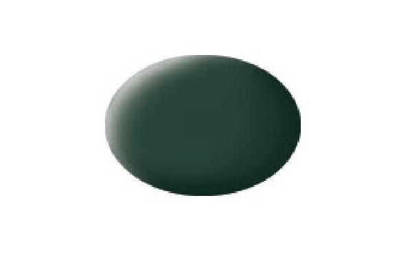 Revell Aqua dark green mat RAF, 18ml i gruppen SPORT, FRITID & HOBBY / Hobby / Hobbyfarger / Revell / Vannbasert hos TP E-commerce Nordic AB (A06090)