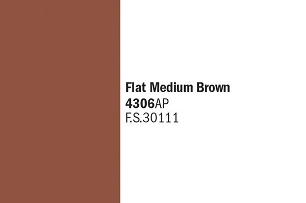 Italeri Flat Medium Brown, 20 ml i gruppen SPORT, FRITID & HOBBY / Hobby / Hobbyfarger / Italeri / Vannbasert hos TP E-commerce Nordic AB (A06142)