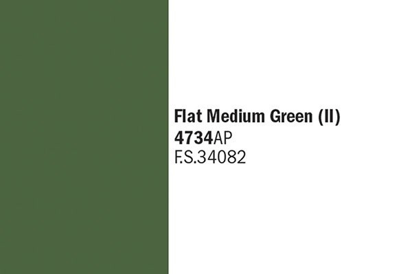 Italeri Flat Medium Green (II), 20ml i gruppen SPORT, FRITID & HOBBY / Hobby / Hobbyfarger / Italeri / Vannbasert hos TP E-commerce Nordic AB (A06173)
