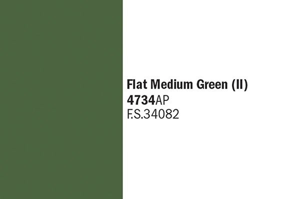 Italeri Flat Medium Green (II), 20 ml i gruppen SPORT, FRITID & HOBBY / Hobby / Hobbyfarger / Italeri / Vannbasert hos TP E-commerce Nordic AB (A06173)