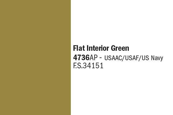 Italeri Flat interiørgrønn, 20 ml i gruppen SPORT, FRITID & HOBBY / Hobby / Hobbyfarger / Italeri / Vannbasert hos TP E-commerce Nordic AB (A06174)
