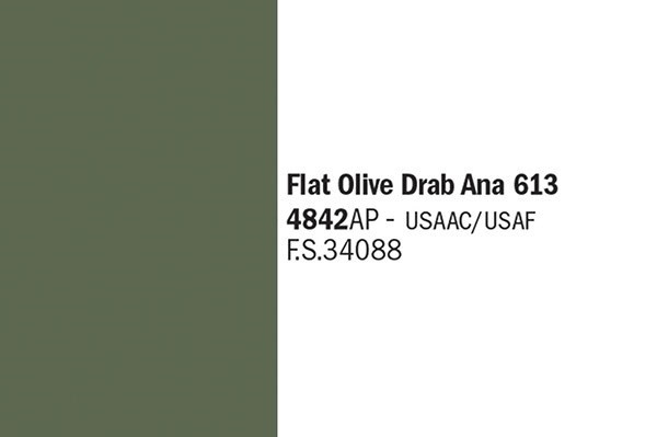 Italeri Flat Olive Drab Ana 613, 20ml i gruppen SPORT, FRITID & HOBBY / Hobby / Hobbyfarger / Italeri / Vannbasert hos TP E-commerce Nordic AB (A06180)
