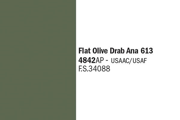 Italeri Flat Olive Drab Ana 613, 20 ml i gruppen SPORT, FRITID & HOBBY / Hobby / Hobbyfarger / Italeri / Vannbasert hos TP E-commerce Nordic AB (A06180)