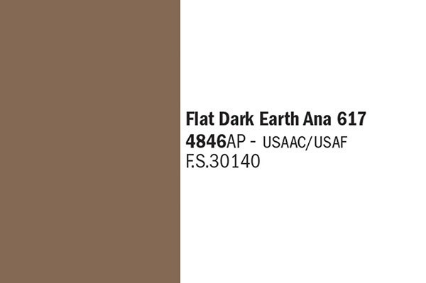 Italeri Flat Dark Earth Ana 617, 20ml i gruppen SPORT, FRITID & HOBBY / Hobby / Hobbyfarger / Italeri / Vannbasert hos TP E-commerce Nordic AB (A06181)