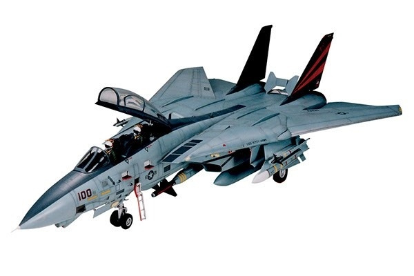 Tamiya 1/32 TOMCAT F-14A BLACK KNIGHTS i gruppen SPORT, FRITID & HOBBY / Hobby / Plastmodeller / Fly & Helikoptre hos TP E-commerce Nordic AB (A06196)