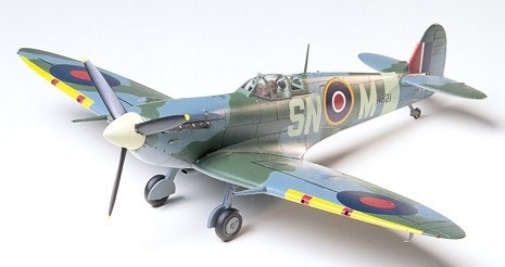 Tamiya 1/48 SPITFIRE MK VB i gruppen SPORT, FRITID & HOBBY / Hobby / Plastmodeller / Fly & Helikoptre hos TP E-commerce Nordic AB (A06210)