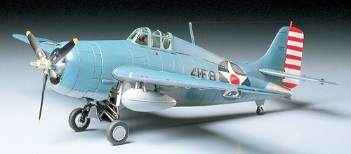 Tamiya 1/48 GRUMMAN F4F-4 WILDCAT i gruppen SPORT, FRITID & HOBBY / Hobby / Plastmodeller / Fly & Helikoptre hos TP E-commerce Nordic AB (A06211)