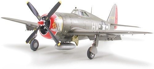 Tamiya 1/48 P-47D THUNDERBOLT i gruppen SPORT, FRITID & HOBBY / Hobby / Plastmodeller / Fly & Helikoptre hos TP E-commerce Nordic AB (A06230)