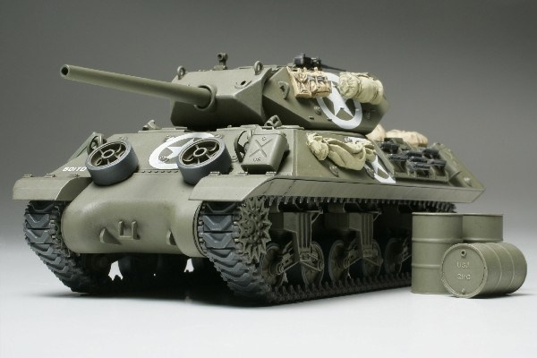 Tamiya 1/48 US M10 MID PRODUCTION i gruppen SPORT, FRITID & HOBBY / Hobby / Plastmodeller / Militære kjøretøy (land) hos TP E-commerce Nordic AB (A06243)