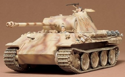 Tamiya 1/35 PANTHER i gruppen SPORT, FRITID & HOBBY / Hobby / Plastmodeller / Militære kjøretøy (land) hos TP E-commerce Nordic AB (A06264)