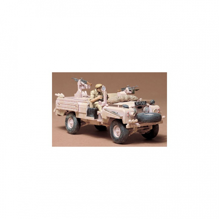 Tamiya 1/35 BRITISK SAS PINK PANTHER i gruppen SPORT, FRITID & HOBBY / Hobby / Plastmodeller / Militære kjøretøy (land) hos TP E-commerce Nordic AB (A06266)