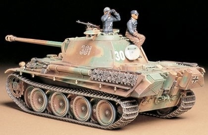 Tamiya 1/35 PANTHER TYPE G \'SEN VERSJON\' i gruppen SPORT, FRITID & HOBBY / Hobby / Plastmodeller / Militære kjøretøy (land) hos TP E-commerce Nordic AB (A06291)