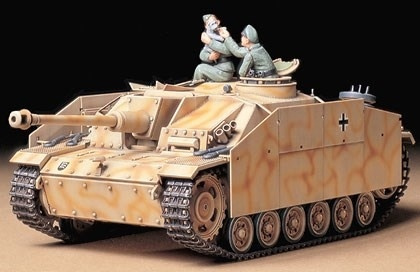 Tamiya 1/35 STURMGESCHUTZ III AUSG EARLY i gruppen SPORT, FRITID & HOBBY / Hobby / Plastmodeller / Militære kjøretøy (land) hos TP E-commerce Nordic AB (A06309)