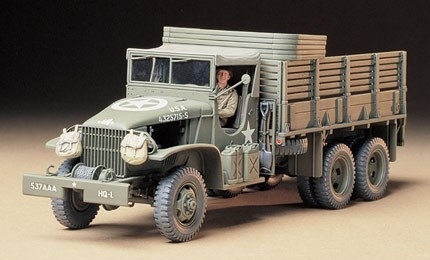 Tamiya 1/35 US 2,5T 6X6 LASTEBIL i gruppen SPORT, FRITID & HOBBY / Hobby / Plastmodeller / Militære kjøretøy (land) hos TP E-commerce Nordic AB (A06322)