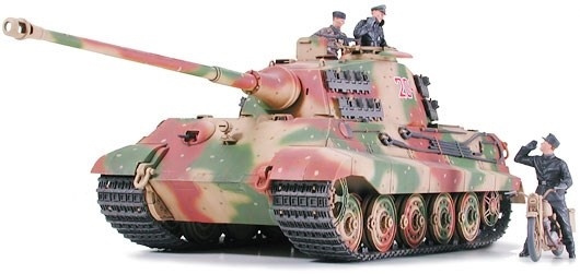 Tamiya 1/35 KING TIGER ARDENNES i gruppen SPORT, FRITID & HOBBY / Hobby / Plastmodeller / Militære kjøretøy (land) hos TP E-commerce Nordic AB (A06340)