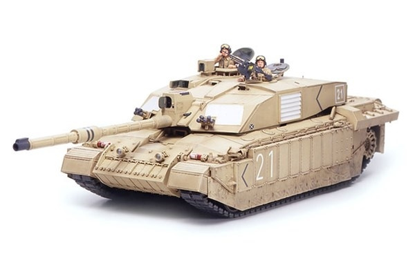 Tamiya 1/35 CHALLENGER 2 \'DESERT\' i gruppen SPORT, FRITID & HOBBY / Hobby / Plastmodeller / Militære kjøretøy (land) hos TP E-commerce Nordic AB (A06353)