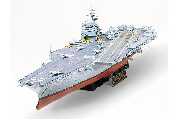 Tamiya 1/350 U S HANGARSKIB ENTERPRISE i gruppen SPORT, FRITID & HOBBY / Hobby / Plastmodeller / Skip hos TP E-commerce Nordic AB (A06364)